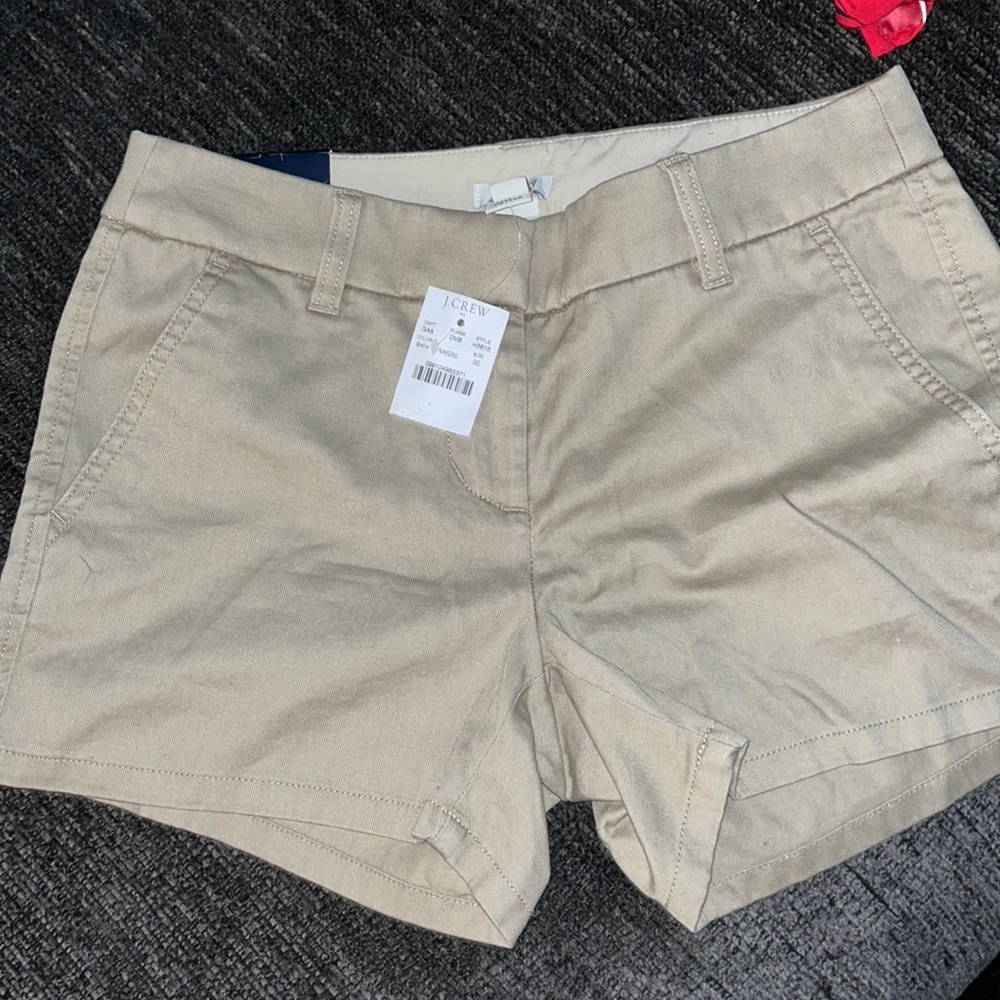 J.crew Khaki 00 3.5in shorts